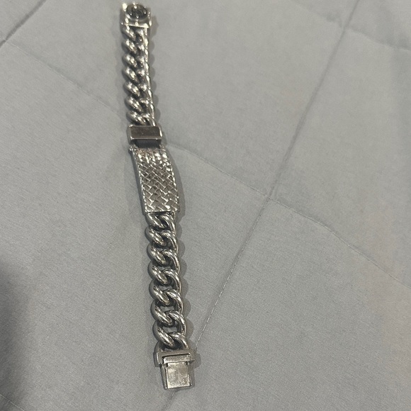 Diesel stainless steel heavy bracelet